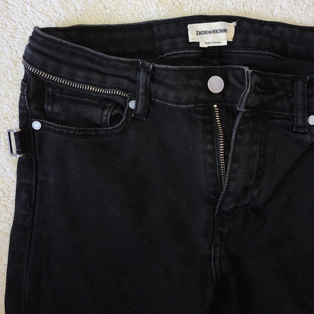 Zadig&voltaire black like new jeans